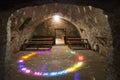 Cellar in the castle Kounice Royalty Free Stock Photo