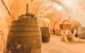 The cellar of Montepulciano Royalty Free Stock Photo