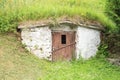 Cellar in village Dedinky in Slovakia