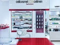 Cellcosmet and Cellmen skincare lines in TSUM shopping mall, Moscow