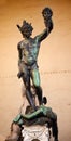 Cellini Perseus Statue Palazzo Vecchio Florence Royalty Free Stock Photo