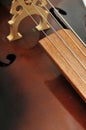 Cello closeup background