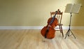 Cello concert or recital Royalty Free Stock Photo