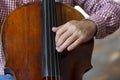 Cello playing cellist hands close up orchestra instruments