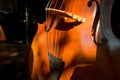 Cello Violin Body closeup musical instrument