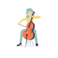 Cello pretty woman character musician