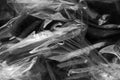 cellophane crumpled texture background Royalty Free Stock Photo