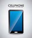 cellphone icon  Vector Royalty Free Stock Photo