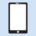 Cellphone icon, smartphone vector illustration