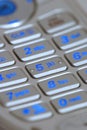 Cellphone Keypad Royalty Free Stock Photo