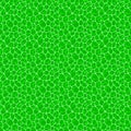 Cells seamless pattern. Fresh green leaves structure vector illustration. cellular repeated texture for scientific, eco Royalty Free Stock Photo