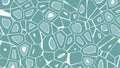 Cellular abstract background. Green cells. Vector illustration.