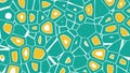 Cellular abstract background. Multicolored cells. Vector illustration.