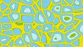 Cellular abstract background. Multicolored cells. Vector illustration.