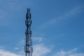 Cellular communication tower - a system complex of transceiver equipment that provides centralized service to a group of