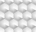 Cellular geometric pattern, seamlessly repeatable. Abstract mono