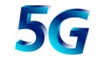 Cellular industry next generation 5g vector symbol