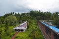 Cellular Jail, Port Blair, Andaman islands. Shed in open courtyard Royalty Free Stock Photo