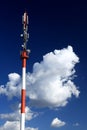 Cellular microwave tower Royalty Free Stock Photo