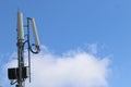 Cellular, mobile phone transmitter tower Royalty Free Stock Photo