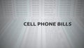 Sliding over cell phone bill statement with text - Cell Phone Bills