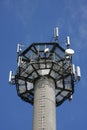 Cellular phone network mast Royalty Free Stock Photo