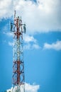 Cellular phone tower Royalty Free Stock Photo