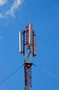 Cellular phone transmitter antenna Royalty Free Stock Photo