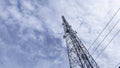 Cellular telecom tower Royalty Free Stock Photo