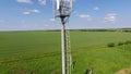 Cellular tower. Equipment for relaying cellular and mobile signal