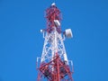 Cellular Transmitter tower Royalty Free Stock Photo