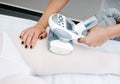 Cellulite treatment therapy Royalty Free Stock Photo