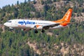 Air North B738 Royalty Free Stock Photo