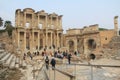 Celsius Library Archaeological Ruins in Ephesus Turkey