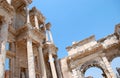 Celsius library in Efesus near Izmir, Turkey Royalty Free Stock Photo