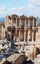 Celsius library in Ephesus, Izmir, Turkey, Middle East Royalty Free Stock Photo