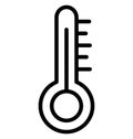 Celsius Vector Icon which can easily modified or edit Royalty Free Stock Photo