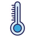 Celsius Vector Icon which can easily modified or edit Royalty Free Stock Photo