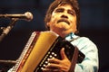 Celso Pina, El Rebelde del acordeon, Mexican musician, singer, accordionist and composer.