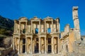 Celsus library in ancient antique city of Efes, Ephesus ruins