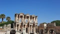 Celsus library in Efes, Turkey Royalty Free Stock Photo