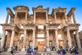 Celsus library in Ephesus, Turkey Royalty Free Stock Photo