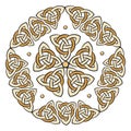 Celtic ancient pattern Royalty Free Stock Photo