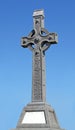 Celtic cross on a blue sky Royalty Free Stock Photo