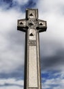 Celtic Cross - Blue Sky Royalty Free Stock Photo