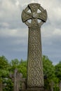 Celtic Cross with carved column