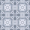 Celtic Cross Ice Repeating Seamless Background Pattern