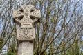 Celtic cross in Marazion cornwall england uk Royalty Free Stock Photo