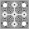 Celtic cross traditional design