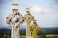 Celtic crosses at Rock of Cashel, Ireland